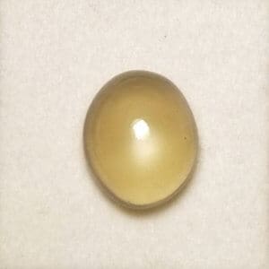 Moonstone Pebble Grey Oval 15×12.5mm 10.25crts