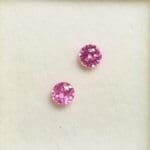 Sapphire Pink Round 4.25mm 0.86ctw (2Pcs)