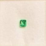 Emerald Swat Valley Square Cut 4.3x4mm 0.37cts