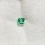 Emerald Swat Valley Square Cut 4x4mm 0.43cts