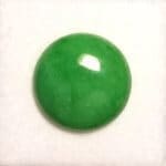 Jade Green Round Cabochon 18mm 13.66crts