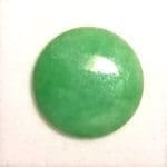 Jade Green Round Cabochon 20mm 13.65crts
