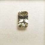 Sunstone Oregon Golden Fancy Emerald Cut 9.75X6mm 1.64crts