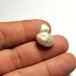 Pearl Freshwater White Baroque 16x15mm 15.62Crts