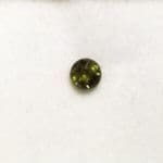 Tourmaline Green Round Checkerboard 5.25mm 0.60Crts