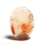 Agate Pigeon Blood Oval Cabochon 26x20mm 27.42Crts